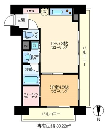 パークアクシス錦糸町の物件間取画像